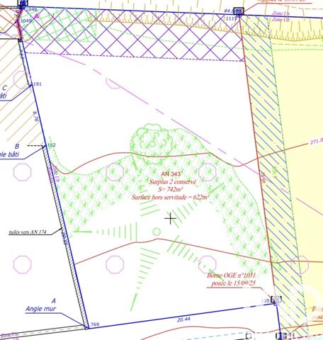 Terrain à vendre 600 m² Assieu