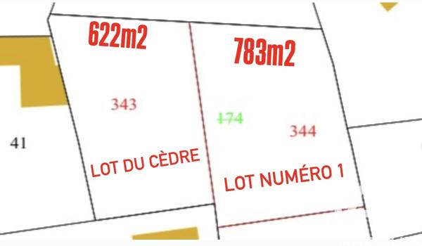 Terrain à vendre 600 m² Assieu