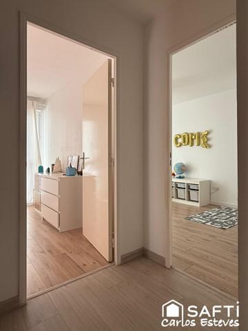 Appartement quatre pièces dans quartier récent