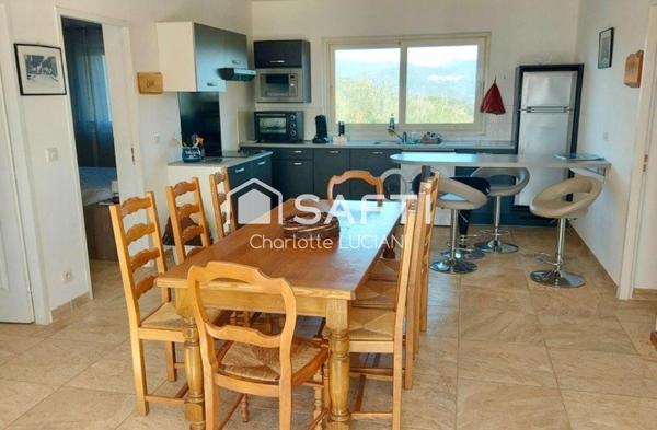 PROPRIETE AU CALME VUE MER