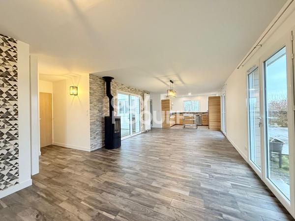 Maison contemporaine avec patio