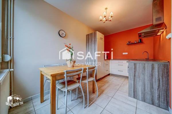 Maison mitoyenne d'un côté - 77m² - Fameck