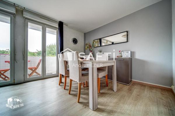 Maison mitoyenne d'un côté - 77m² - Fameck