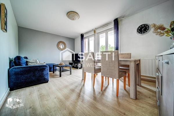 Maison mitoyenne d'un côté - 77m² - Fameck