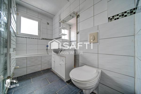 Maison mitoyenne d'un côté - 77m² - Fameck