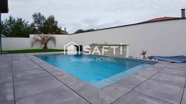 Maison contemporaine neuve de type 4 – 122,77 m² habitables