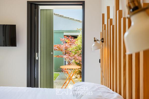 Villa aux airs de vacances entre vignes et plage