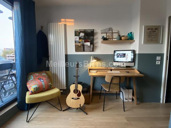 Dernier étage, 2 chambres, 2 grandes terrasses