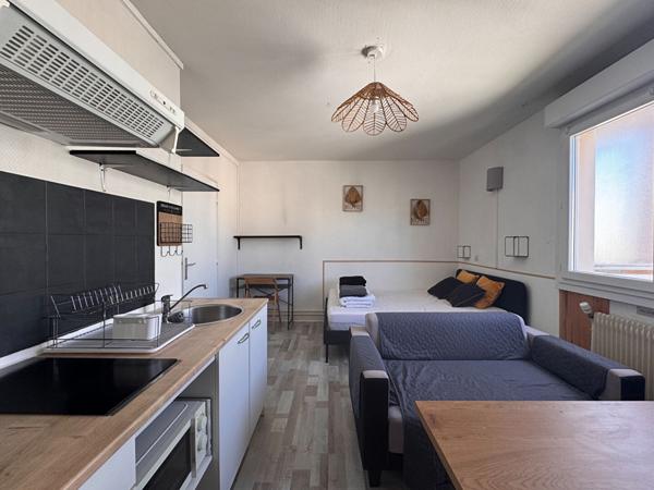 Appartement T1 lumineux à louer au dernier étage à Orléans