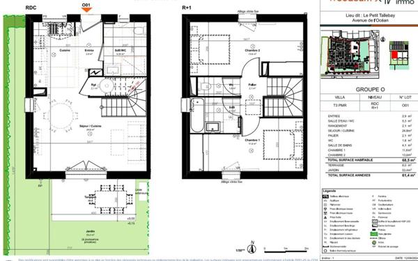 Maison à vendre    3 pièces •  Saint-Paul-lès-Dax