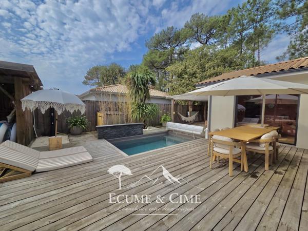 Maison contemporaine avec piscine