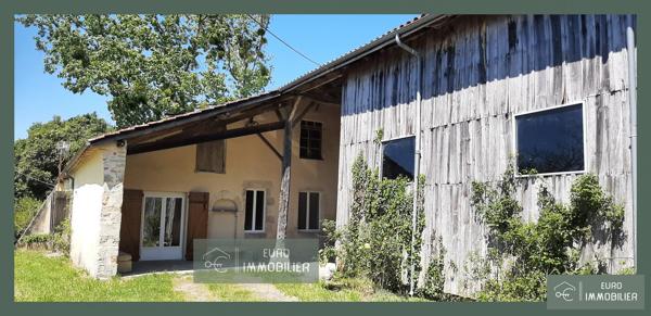 Ferme bazadaise en pierre, 120 m², dépendances sur 15 ha de terres et bois - GIRONDE (33) - NOUVELLE AQUITAINE
