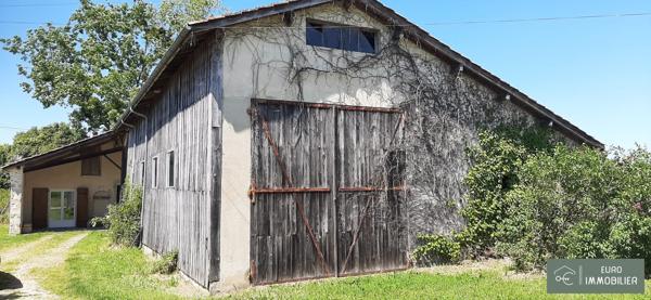 Ferme bazadaise en pierre, 120 m², dépendances sur 15 ha de terres et bois - GIRONDE (33) - NOUVELLE AQUITAINE
