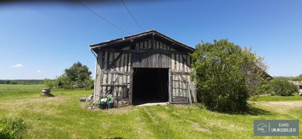 Ferme bazadaise en pierre, 120 m², dépendances sur 15 ha de terres et bois - GIRONDE (33) - NOUVELLE AQUITAINE