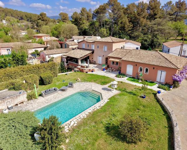 Propriété - 208 m² - 4 Chambres - Piscine - Garage - Forage - 83300 Draguignan - Réf 85853698