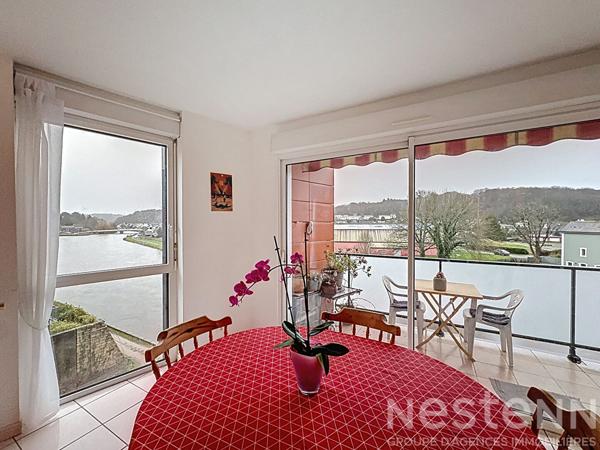 Appartement 3 chambres - 87 m² - Inzinzac-Lochrist, vue dégagée Blavet