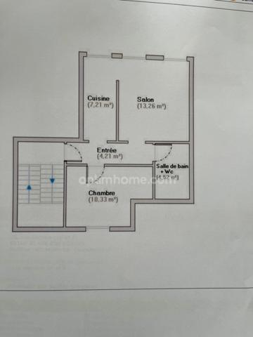 Appartement à vendre 2 pièces St Dié centre (88)
