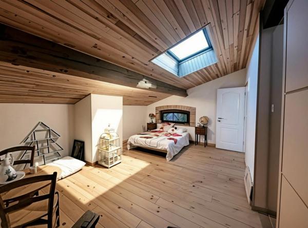 5 MINUTES DE CADOURS – Ferme en brique rénovée de 245 m² avec dépendance et terrain arboré