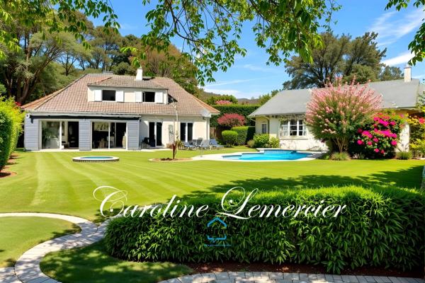 Maison à vendre 7 pièces proche LE MANS de 183 m² habitables et studio 2 chambres, sur 9 hectares de terre