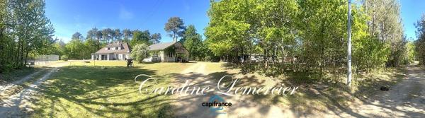 Maison à vendre 7 pièces proche LE MANS de 183 m² habitables et studio 2 chambres, sur 9 hectares de terre