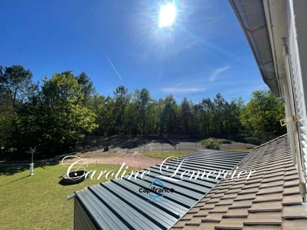 Maison à vendre 7 pièces proche LE MANS de 183 m² habitables et studio 2 chambres, sur 9 hectares de terre