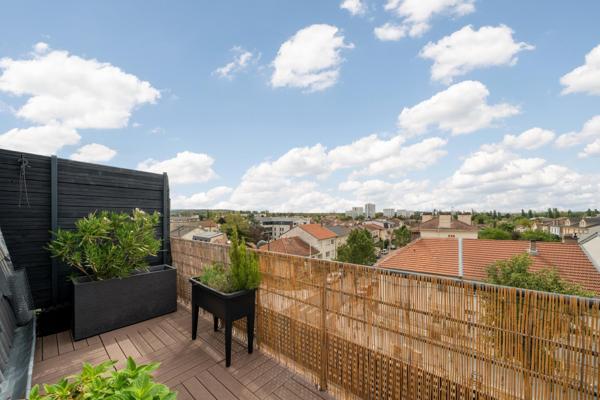 Magnifique appartement de 70m² - 2 chambres - terrasse plein sud avec vue dégagée