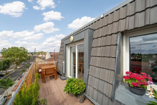 Magnifique appartement de 70m² - 2 chambres - terrasse plein sud avec vue dégagée