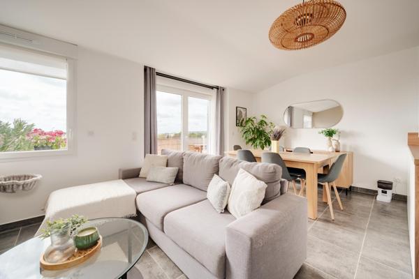 Magnifique appartement de 70m² - 2 chambres - terrasse plein sud avec vue dégagée