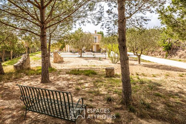 Maison avec jardin et piscine dominant les Corbières