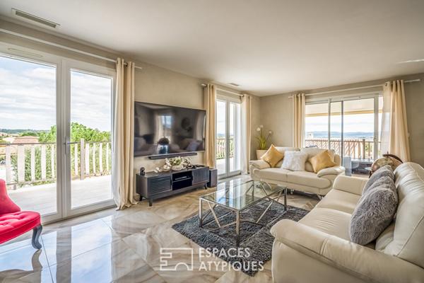 Maison avec jardin et piscine dominant les Corbières