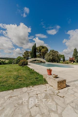Propriété équestre à vendre à Montréal dans l’Aude – Domaine de 50 hectares avec maison de caractère