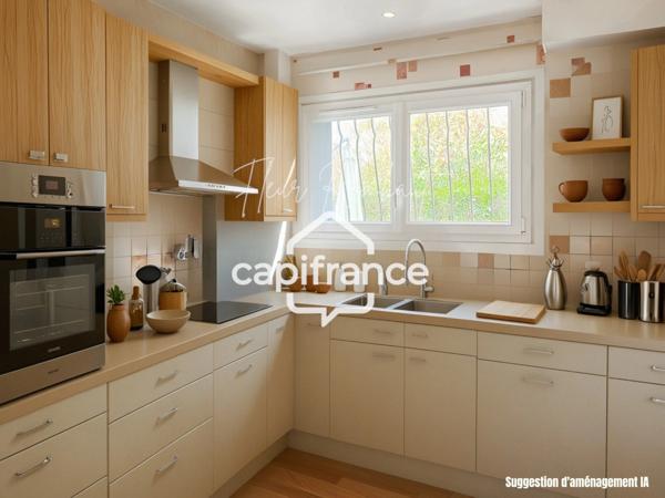 Maison familiale 5 chambres avec jardin – Gare à pied – Maurepas