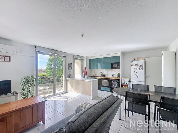 À vendre : Appartement T3 de 63 m² avec terrasse, dans la résidence sécurisée VillaLodge à Condom.