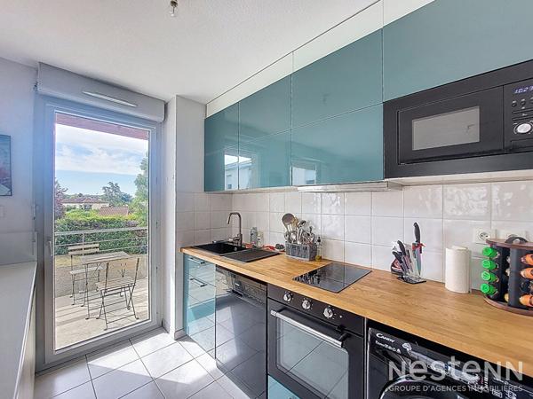 À vendre : Appartement T3 de 63 m² avec terrasse, dans la résidence sécurisée VillaLodge à Condom.