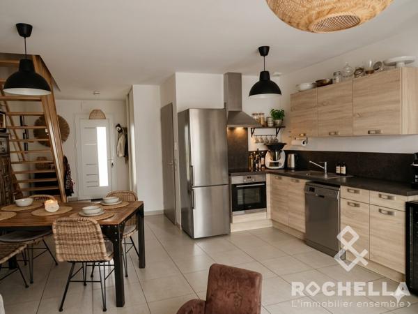 Maison 3 chambres avec un joli patio et un garage