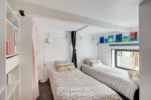 Loft confidentiel avec extérieur