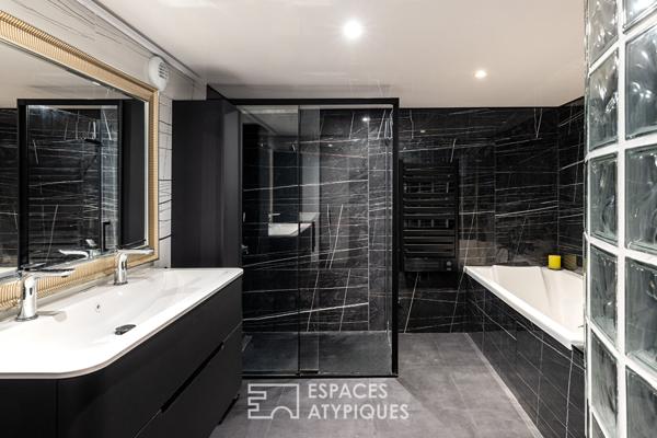 Loft confidentiel avec extérieur