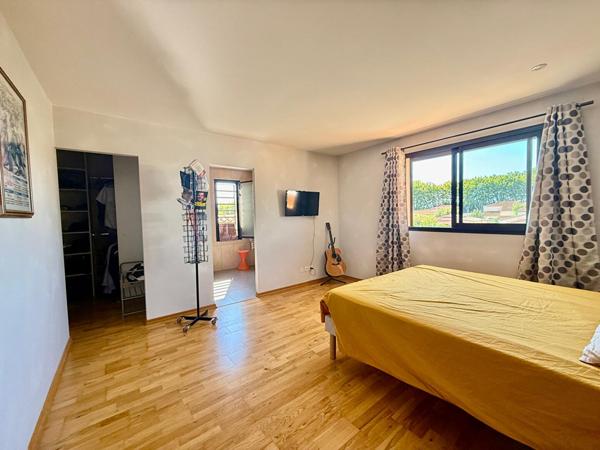 CORNEILLA LA RIVIERE : VILLA CONTEMPORAINE 6 PIECES - 192 M² EN 4 FACES AVEC JARDIN DE 900 M² AVEC PISCINE ET SANS VIS A VIS !