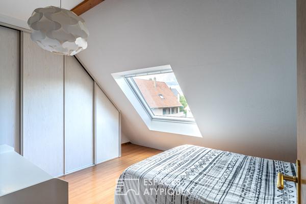 Duplex avec terrasse et jardin au bord de l’Ill