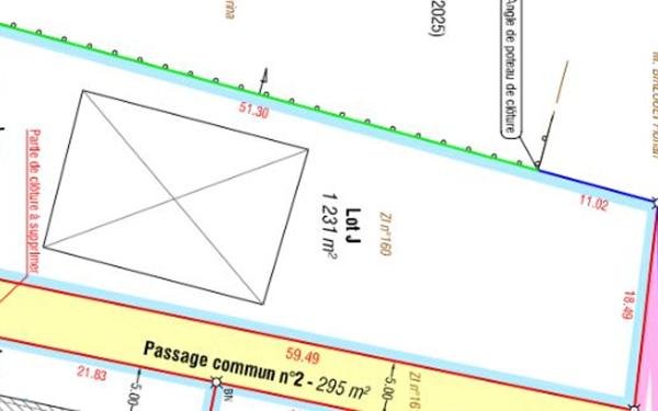 Terrain à vendre    Boulay-les-Barres