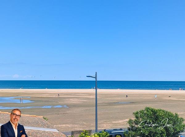 La Franqui - Ensemble immobilier rare avec vue mer, 3 logements et 2 garages