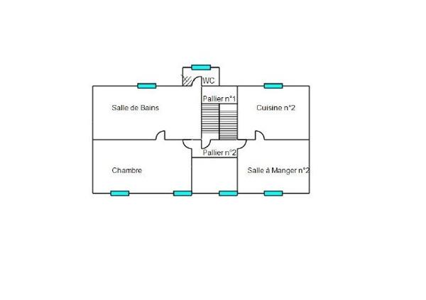 Maison de ville 6 pièces de 165 m² à Bourganeuf (23400)