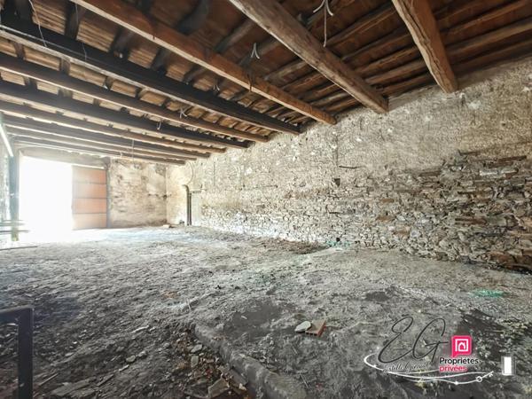 GARAGE - ATELIER DE 132 m² - ACCÈS CAMPING-CAR, CAMION OU UTILITAIRE