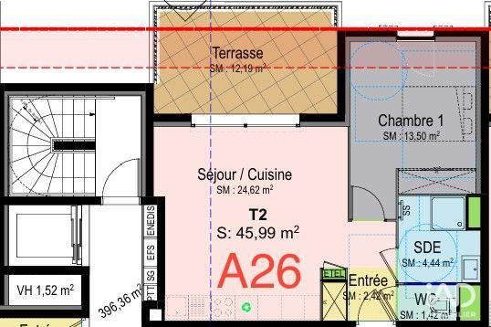 Appartement à vendre 2 pièces 46 m² Cogolin