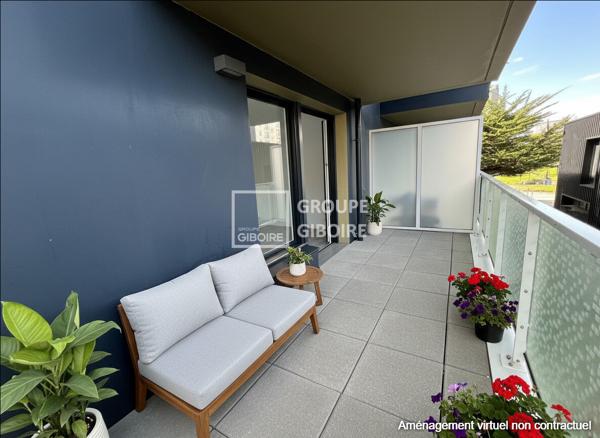 Appartement T2 à vendre Rennes Fougères - 47 m² (réf : AH26066GE)
