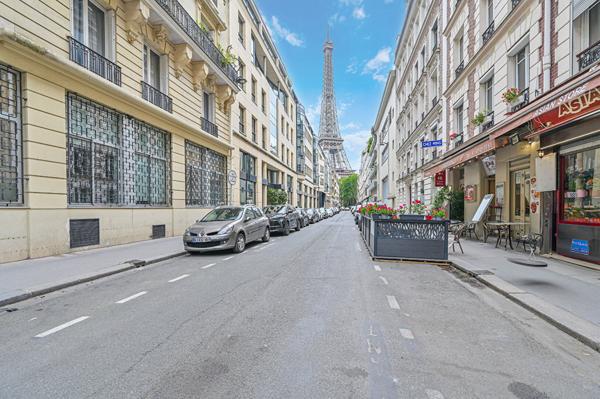 PARIS 7e - DERNIER ÉTAGE -VUE TOUR EIFFEL