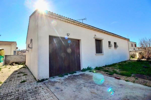 Maison à Marignane de type 3 d'environ 75m² avec jardin et garage