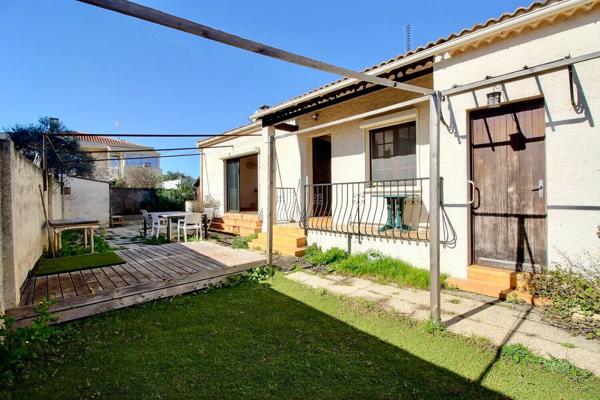 Maison à Marignane de type 3 d'environ 75m² avec jardin et garage