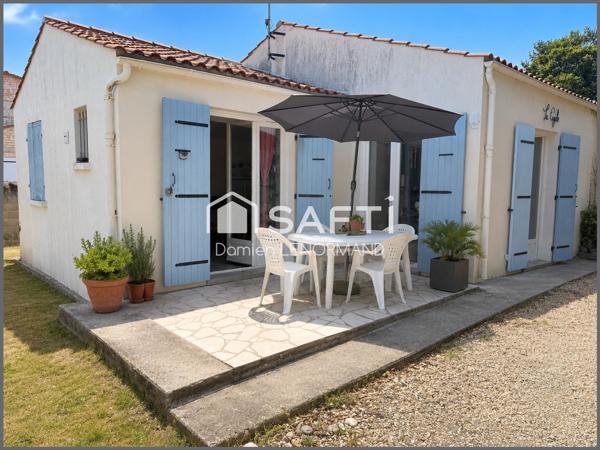 Maison grand village plage 2 chambres terrain 333m2