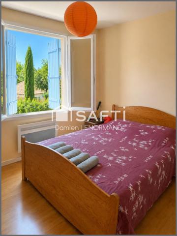 Maison grand village plage 2 chambres terrain 333m2